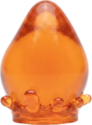 The Ember Egg in Amber Orange