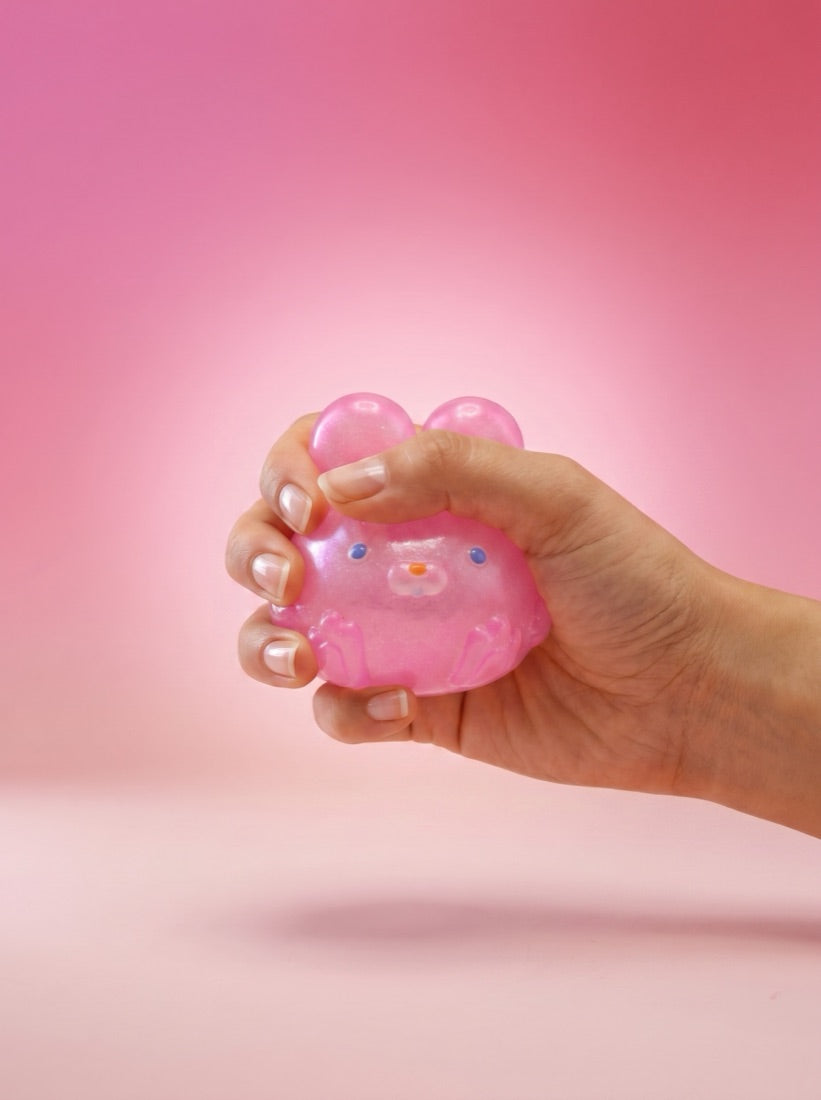 The Bunny squeezed in one hand
