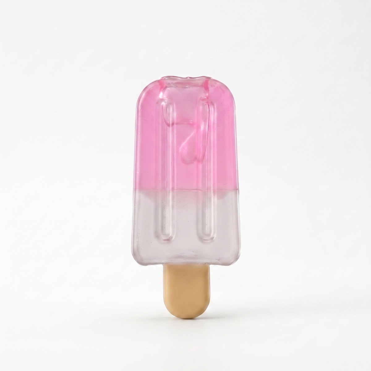 The Ice Pop — Pink & Frosted Clear