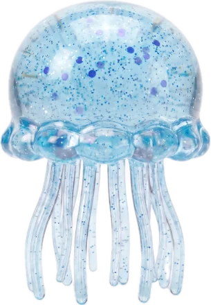 The Jellyfish in Ice Blue