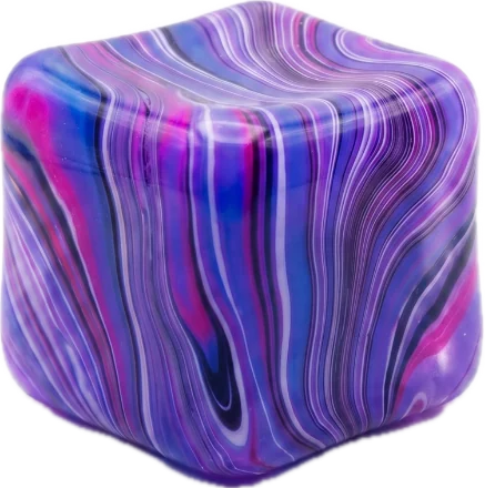 The Marble in Blue & Violet Marble