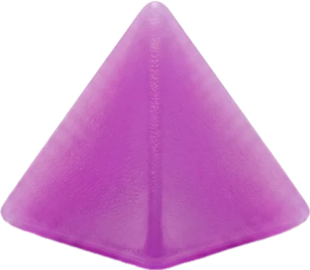 The Pyramid in Purple
